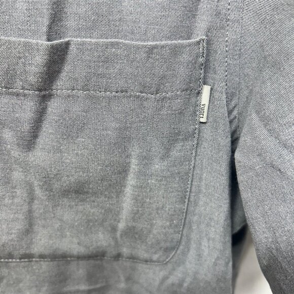Vuori Crest Short Sleeve Button Down Shirt Gray medium - Picture 6 of 10